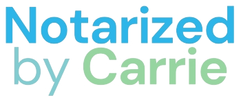 Notarized by Carrie logo