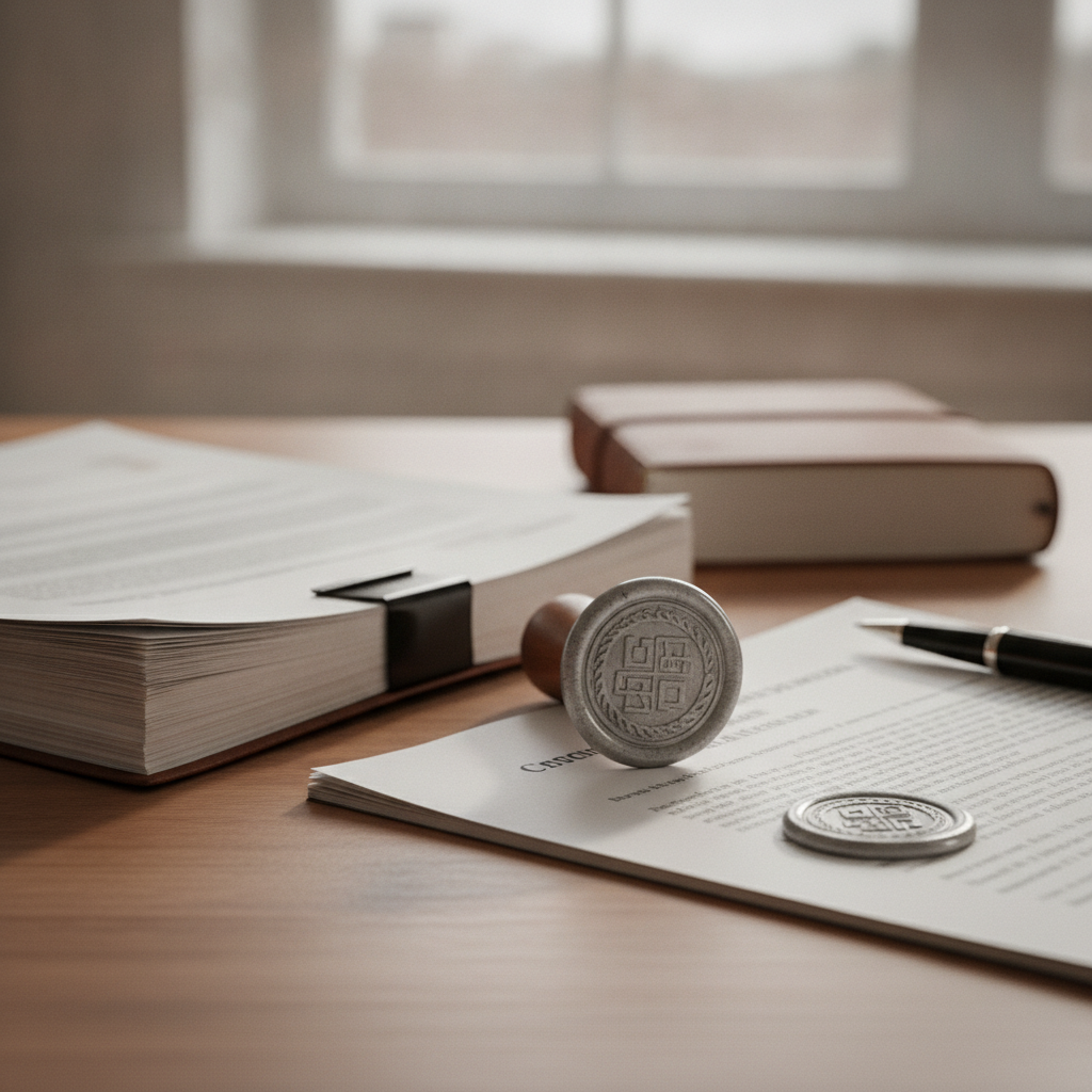 close up photo of Power Of Attorney Notarization, no human